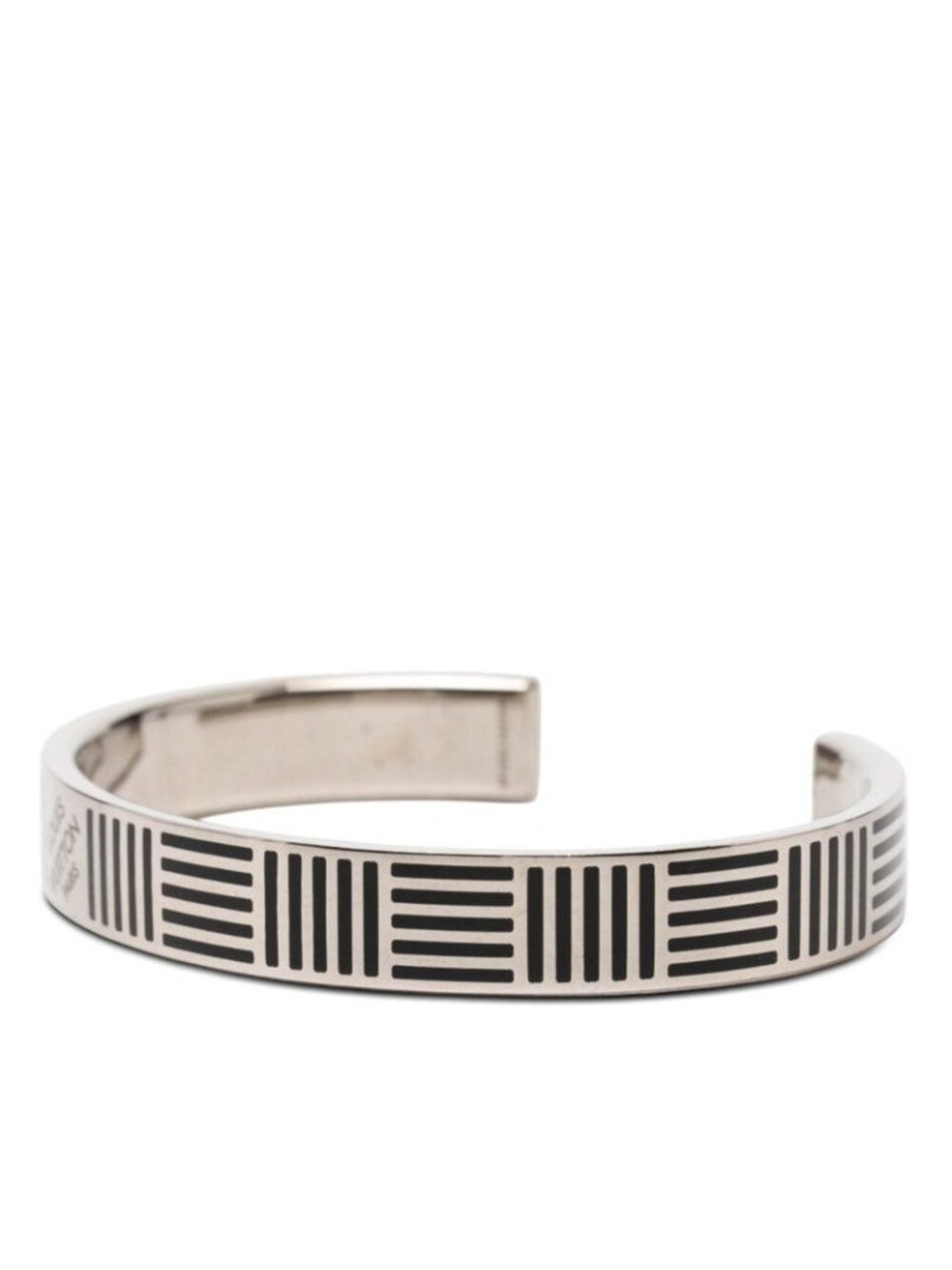 Louis Vuitton Damier Colors Jonck Bracelet Silver Black Metal - Picture 2 of 5